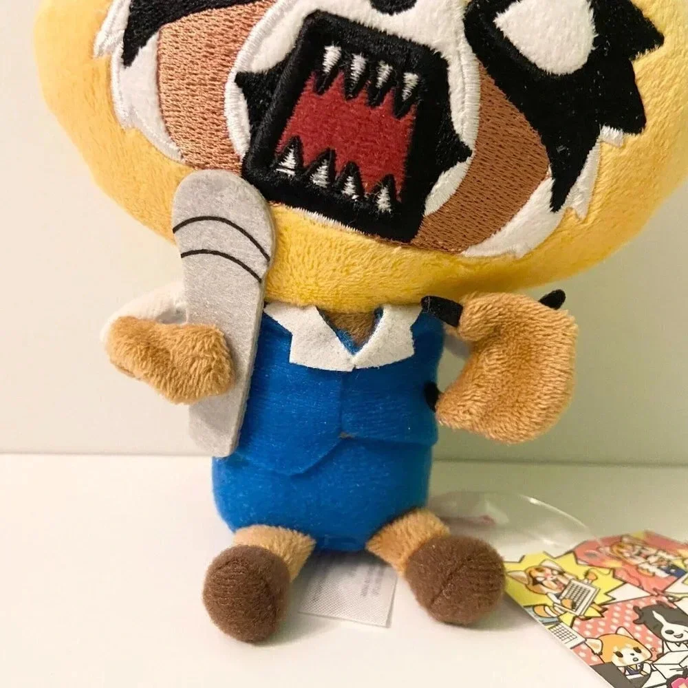 2018 Sanrio Aggretsuko Plush Death Metal 7 Inch Small Stuffed  Toy - Picture 4 of 14